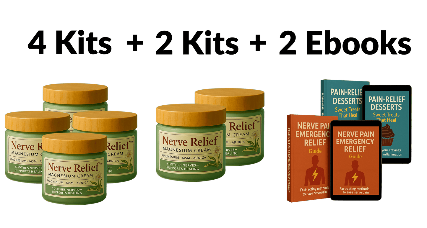 Total Relief Magnesium Cream (6 month supply)