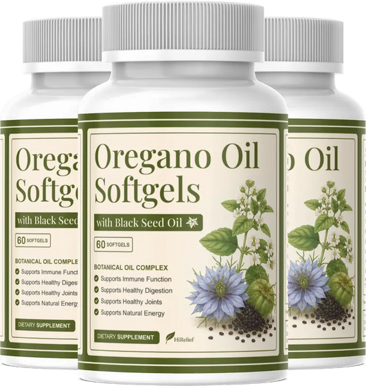 3 x Oregano Oil Softgels